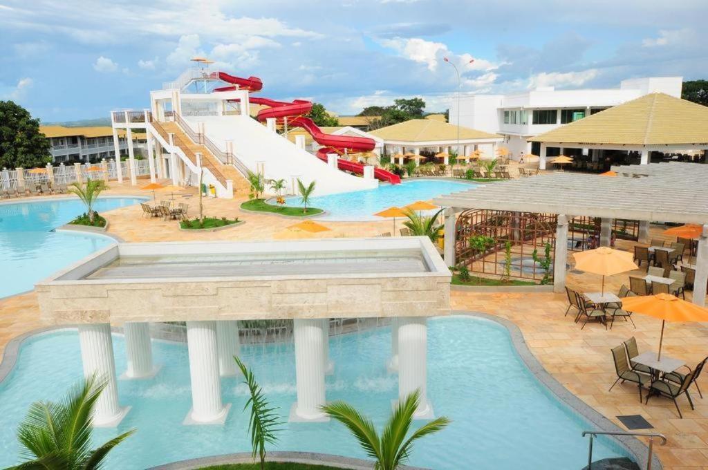קאלדס נובאס Lacqua Diroma Oficial - Diroma Acqua Park Incluido - Com Roupa De Cama E Banho מראה חיצוני תמונה