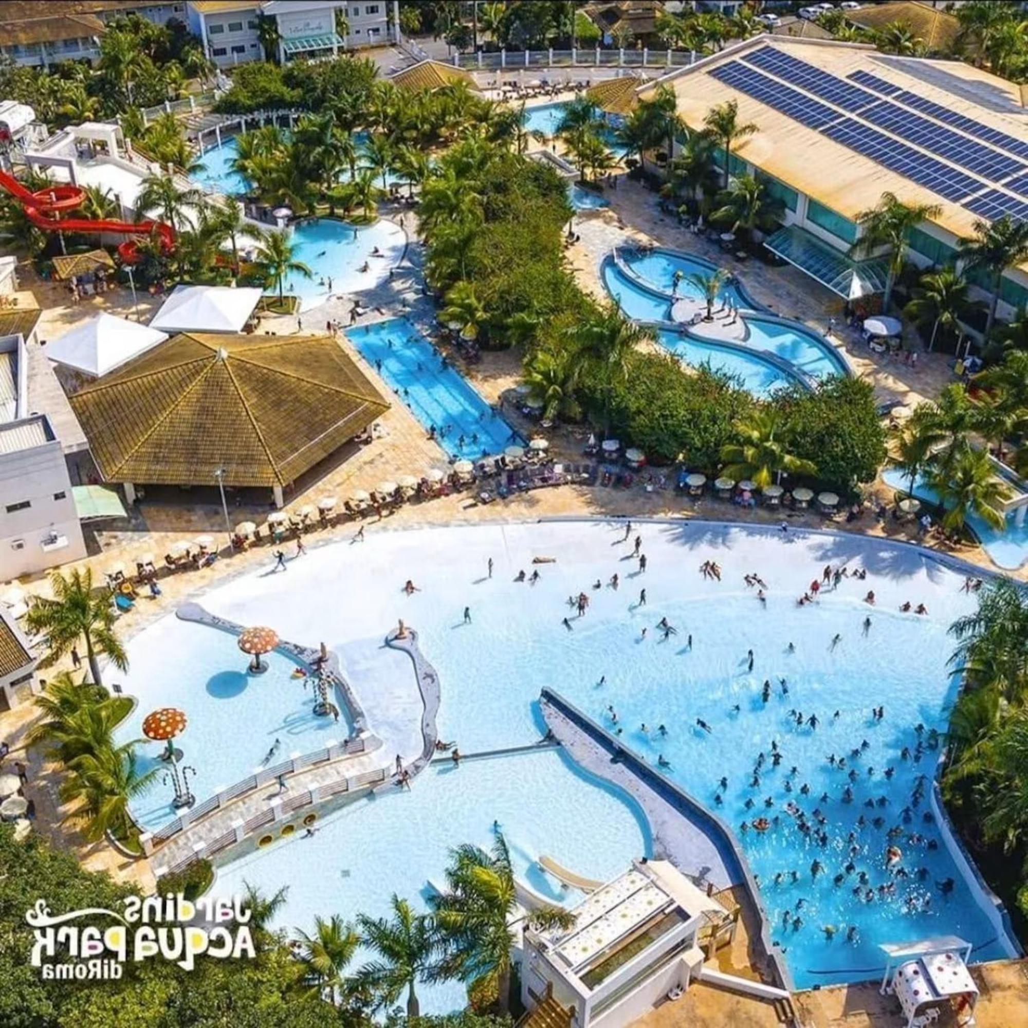 קאלדס נובאס Lacqua Diroma Oficial - Diroma Acqua Park Incluido - Com Roupa De Cama E Banho מראה חיצוני תמונה