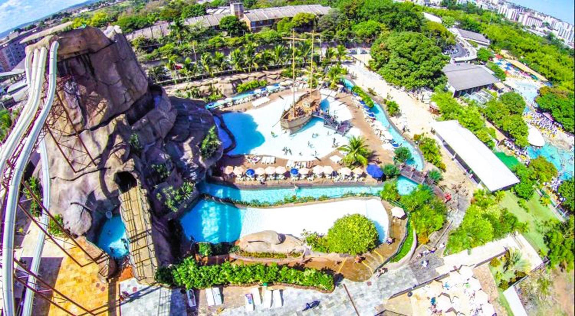 קאלדס נובאס Lacqua Diroma Oficial - Diroma Acqua Park Incluido - Com Roupa De Cama E Banho מראה חיצוני תמונה