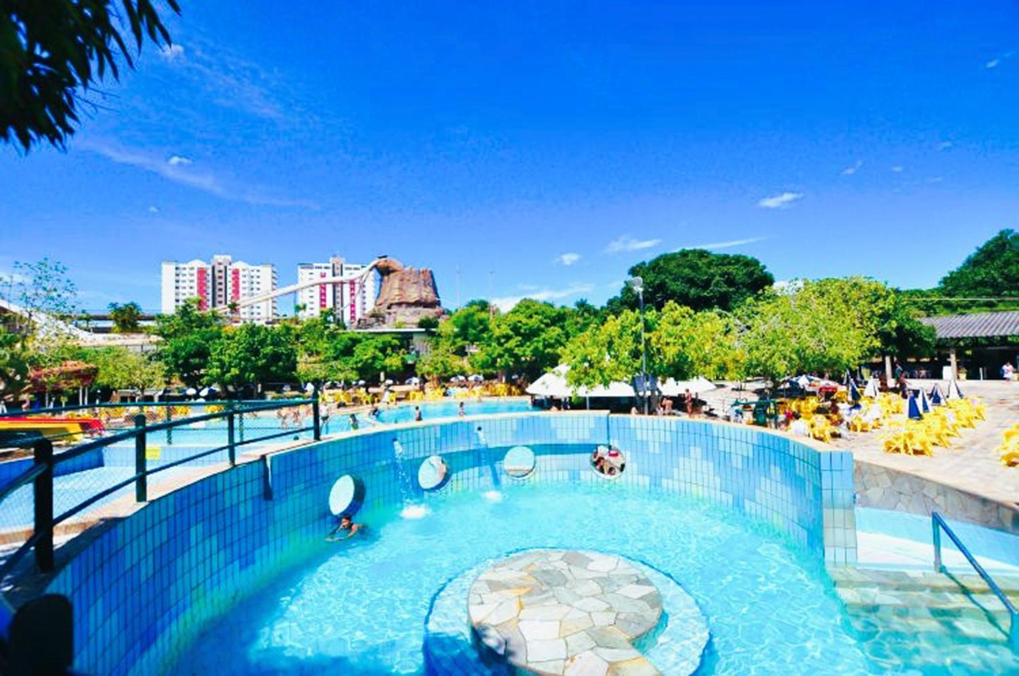 קאלדס נובאס Lacqua Diroma Oficial - Diroma Acqua Park Incluido - Com Roupa De Cama E Banho מראה חיצוני תמונה