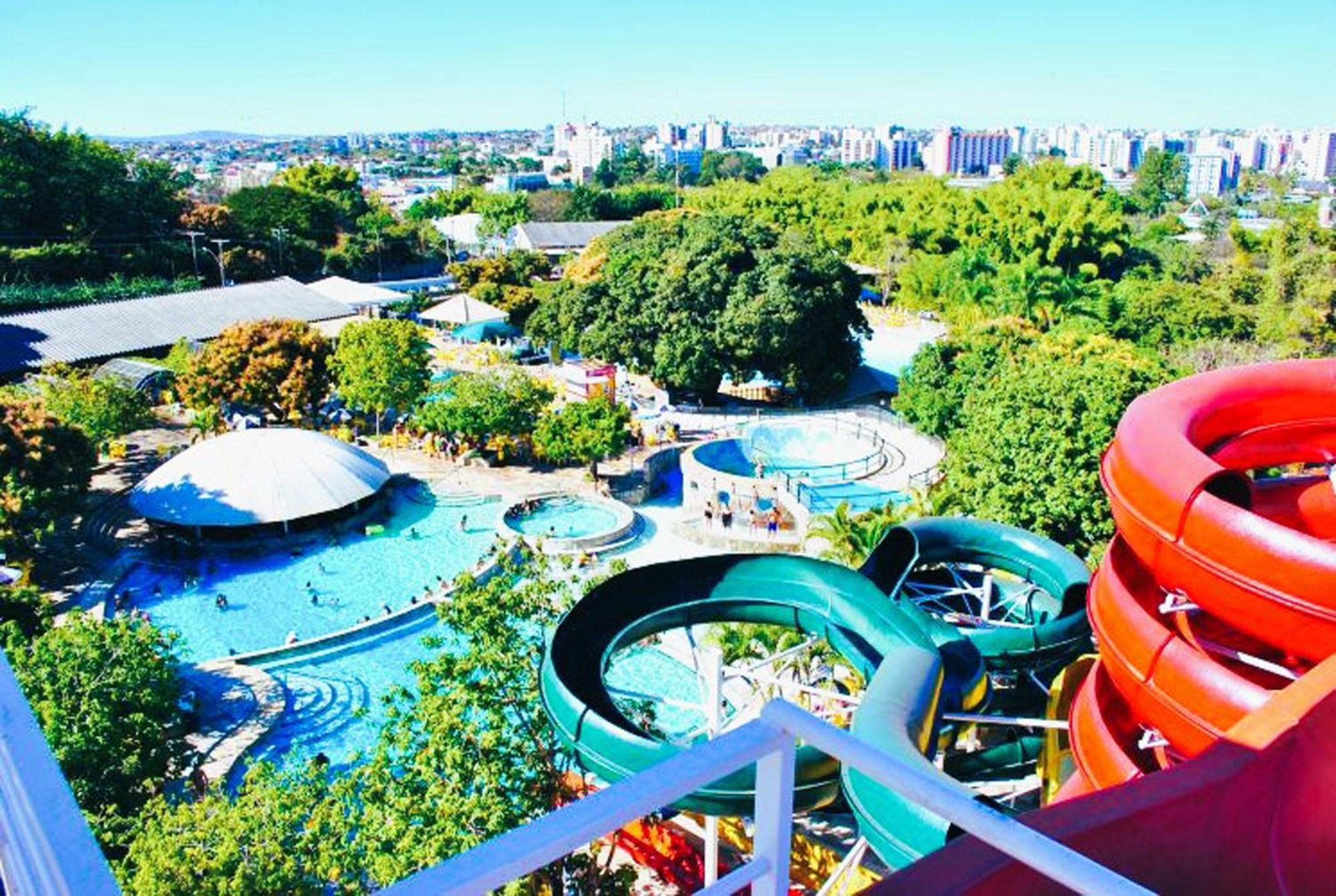 קאלדס נובאס Lacqua Diroma Oficial - Diroma Acqua Park Incluido - Com Roupa De Cama E Banho מראה חיצוני תמונה