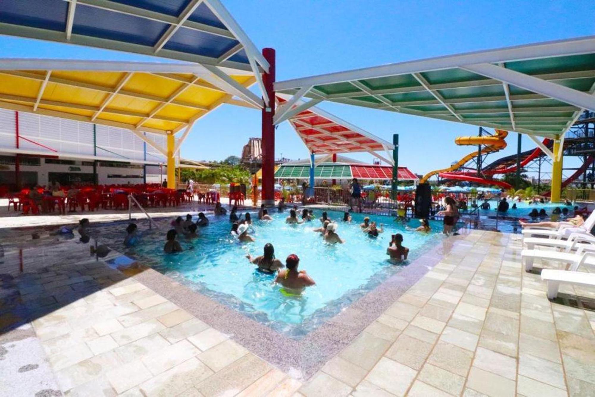 קאלדס נובאס Lacqua Diroma Oficial - Diroma Acqua Park Incluido - Com Roupa De Cama E Banho מראה חיצוני תמונה
