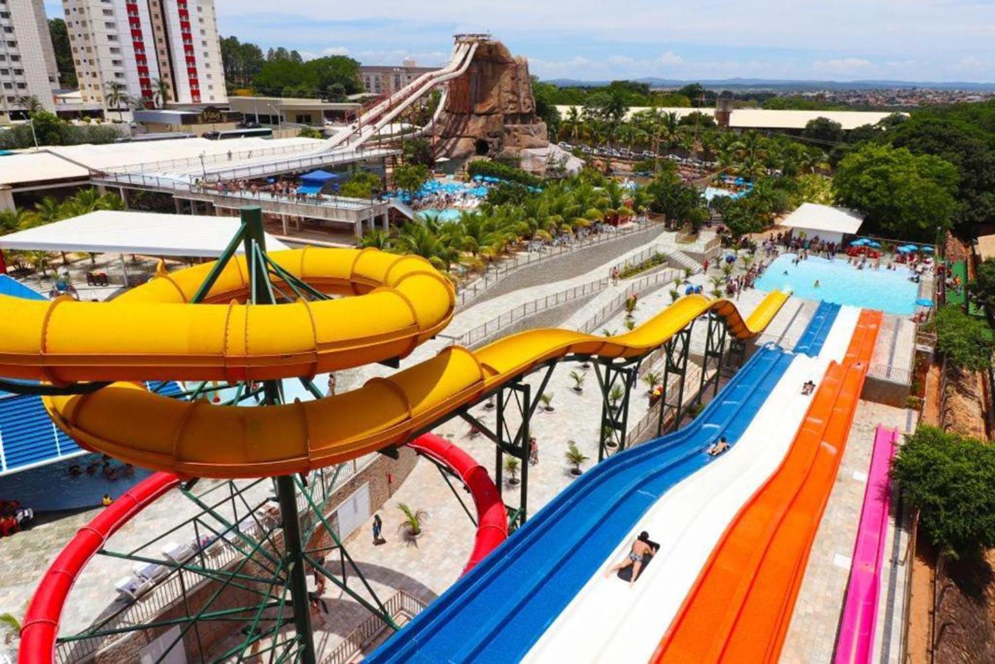 קאלדס נובאס Lacqua Diroma Oficial - Diroma Acqua Park Incluido - Com Roupa De Cama E Banho מראה חיצוני תמונה