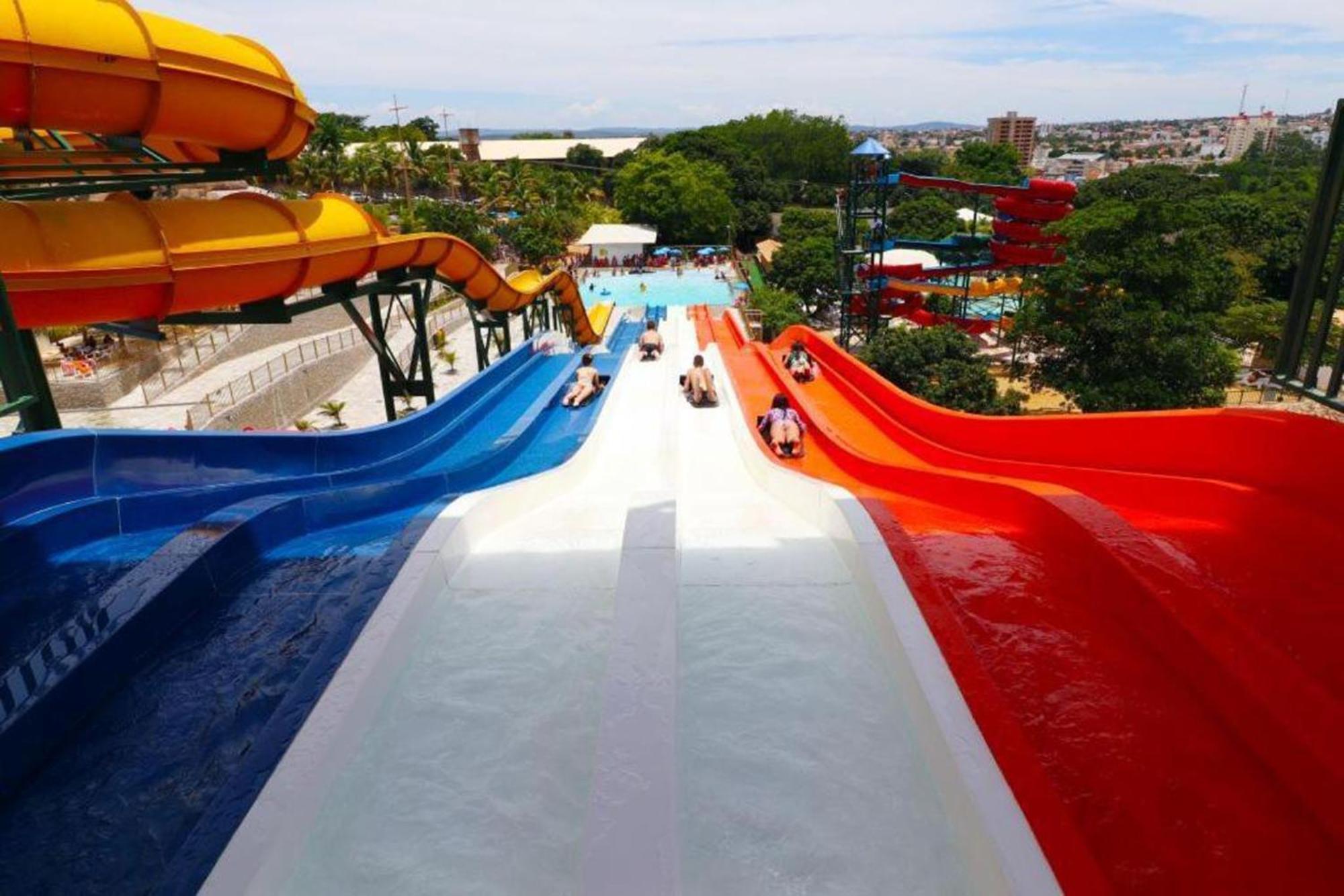 קאלדס נובאס Lacqua Diroma Oficial - Diroma Acqua Park Incluido - Com Roupa De Cama E Banho מראה חיצוני תמונה